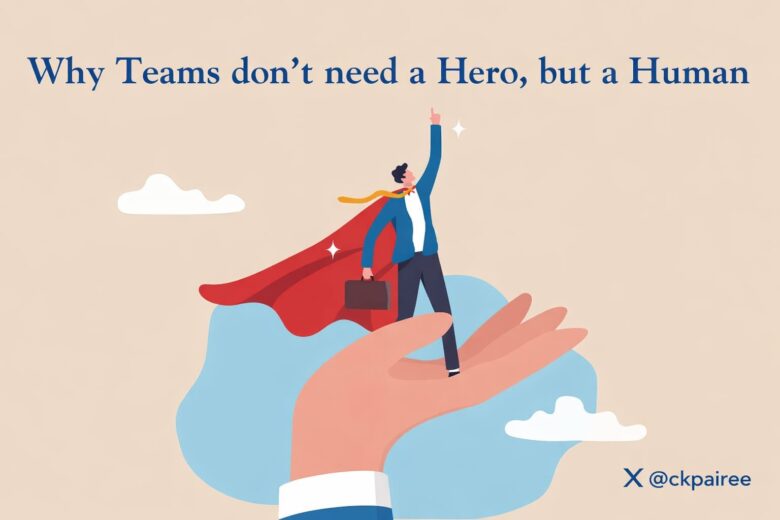 why teams dont need a hero but a human blog